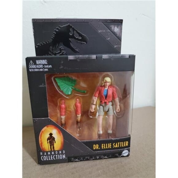 Dr. Ellie Sattler Action Figure from Jurassic World Park Hammond Collection Toy - Picture 1 of 8